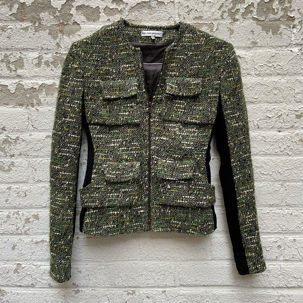 Roland Mouret, Boucle blazer, size 10